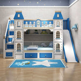 Nukhome Castle Full Height Bunk Bed (Customizable)